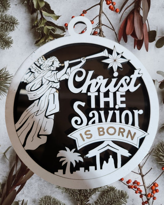 Jesus Series - Christ the Savior is Born (Smoke Background)