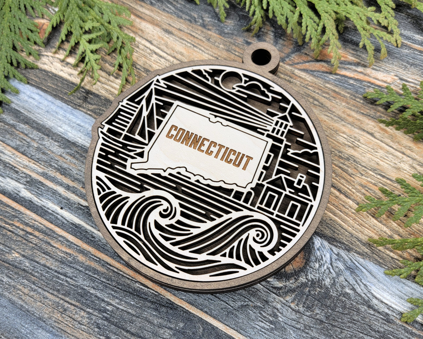 Connecticut State Heritage Ornament