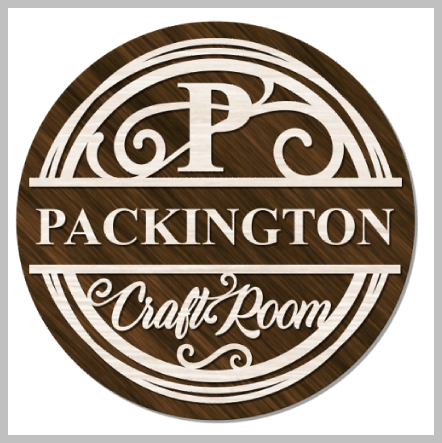 Craft Room Personalized Home Signage