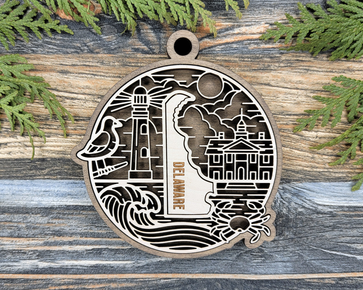 Delaware State Heritage Ornament
