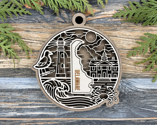 Delaware State Heritage Ornament