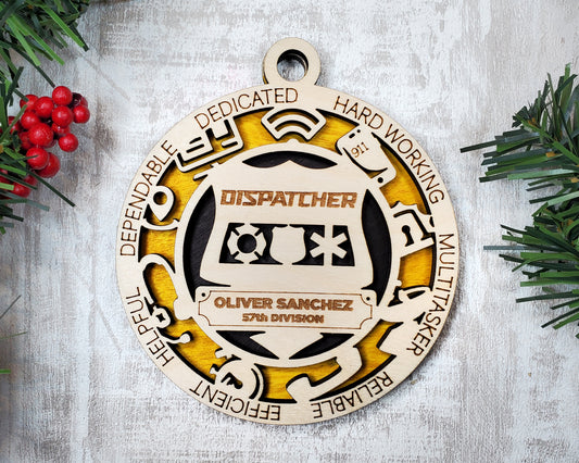 First Responder: Dispatcher Ornaments