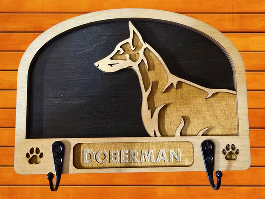 Doberman Leash Holder