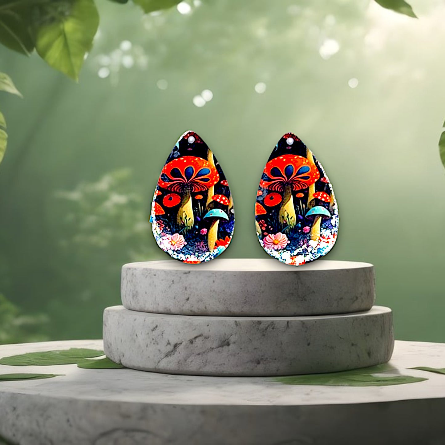 Mushroom Earrings
