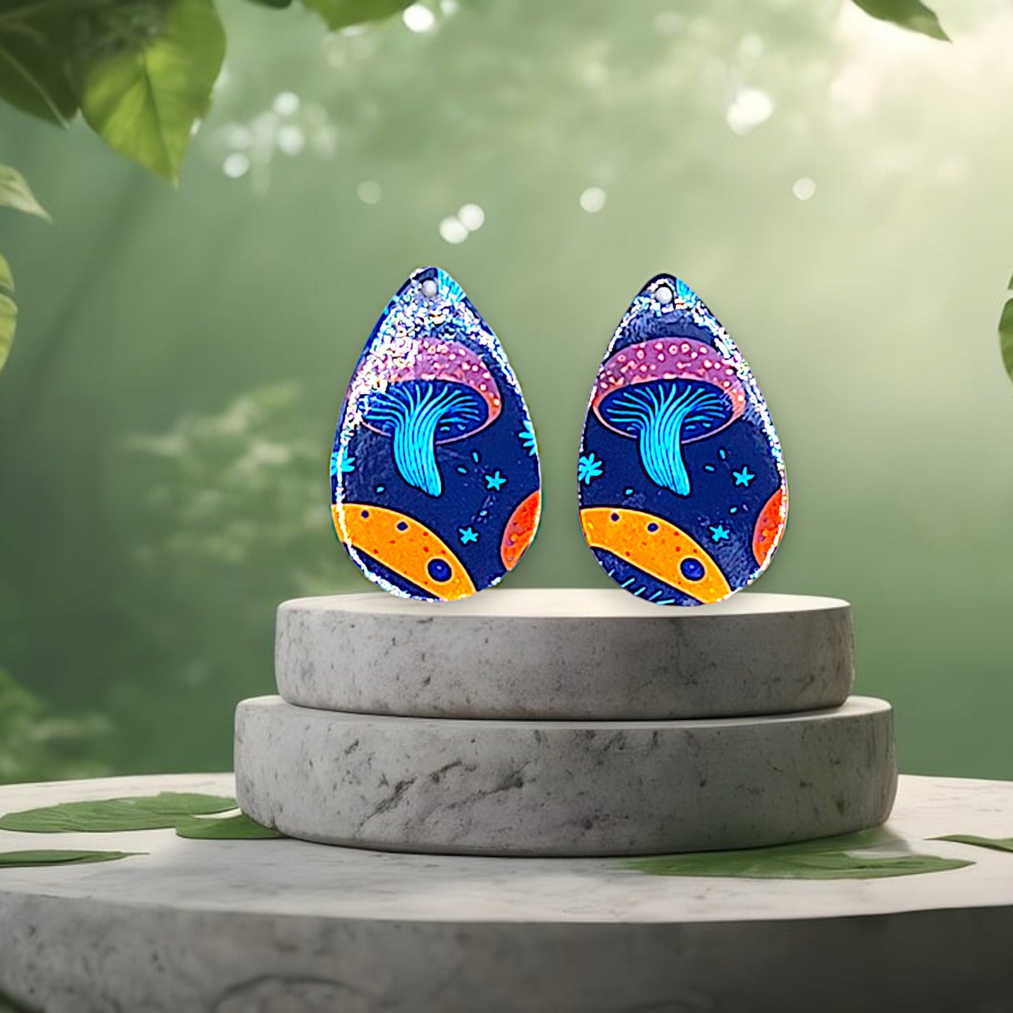 Mushroom Earrings