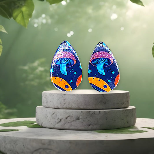 Mushroom Earrings
