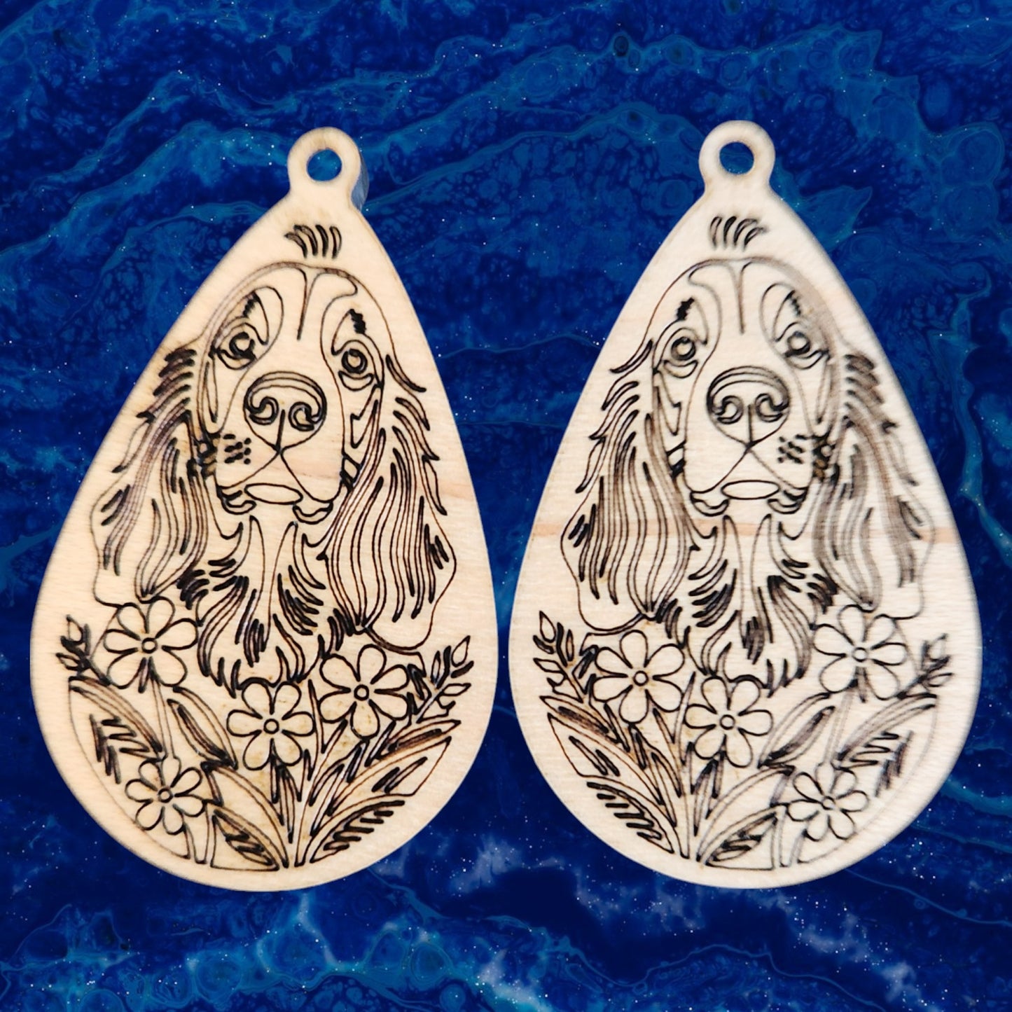 English Springer Spaniel Earrings