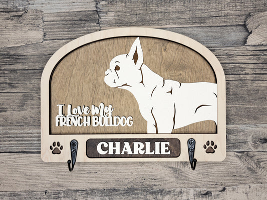 French Bulldog Leash Holder