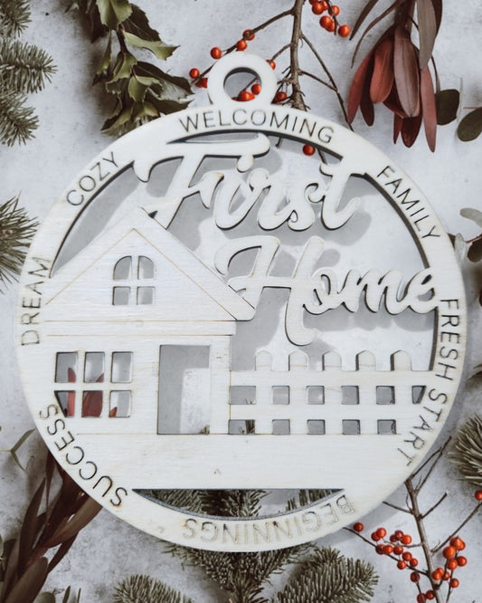 First Home Ornament