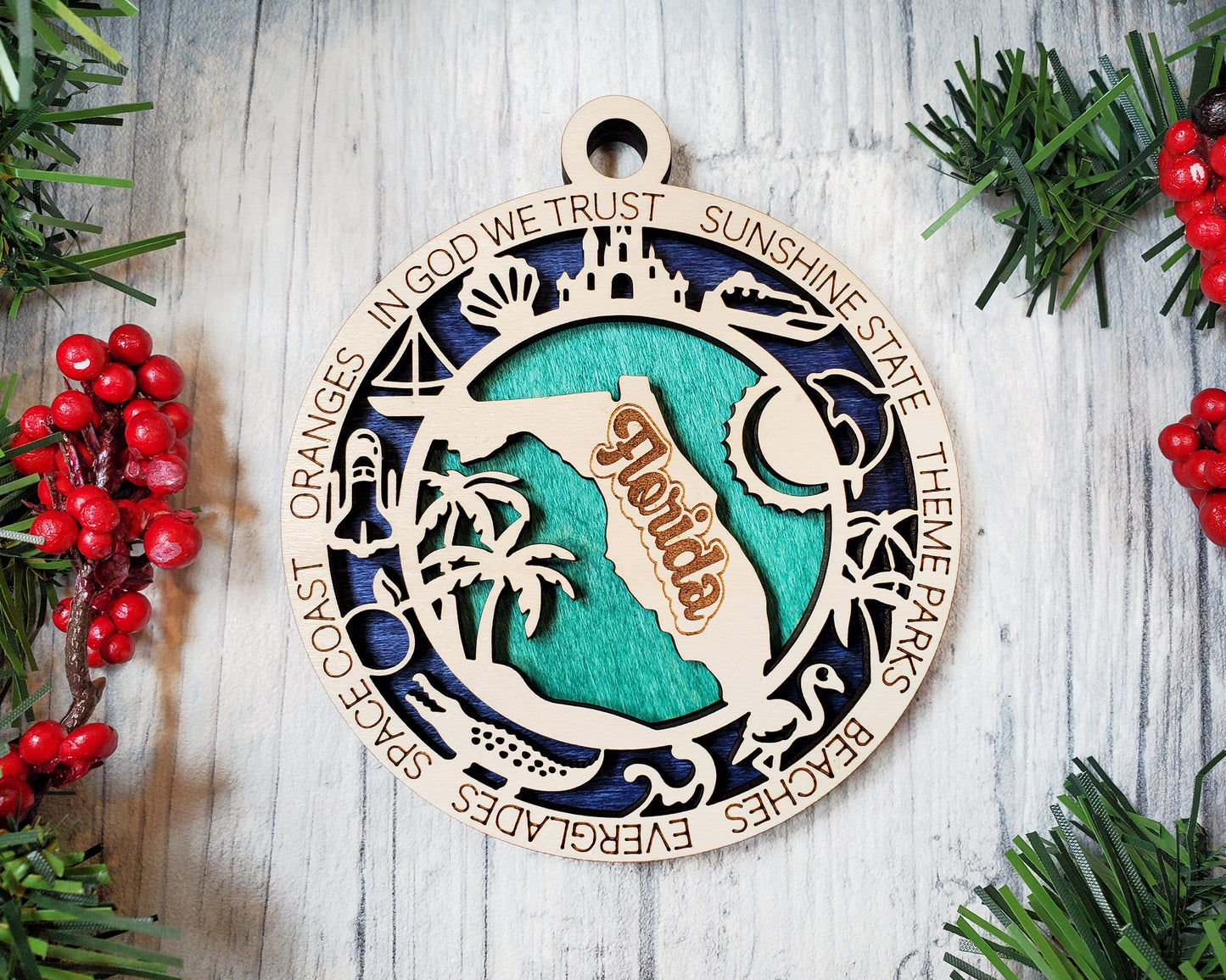 Florida State Ornament (09)