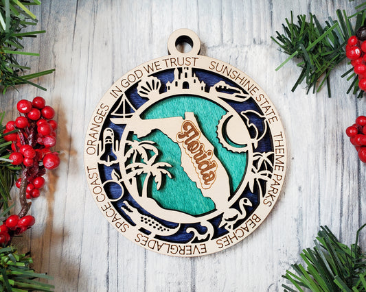Florida State Ornament (09)