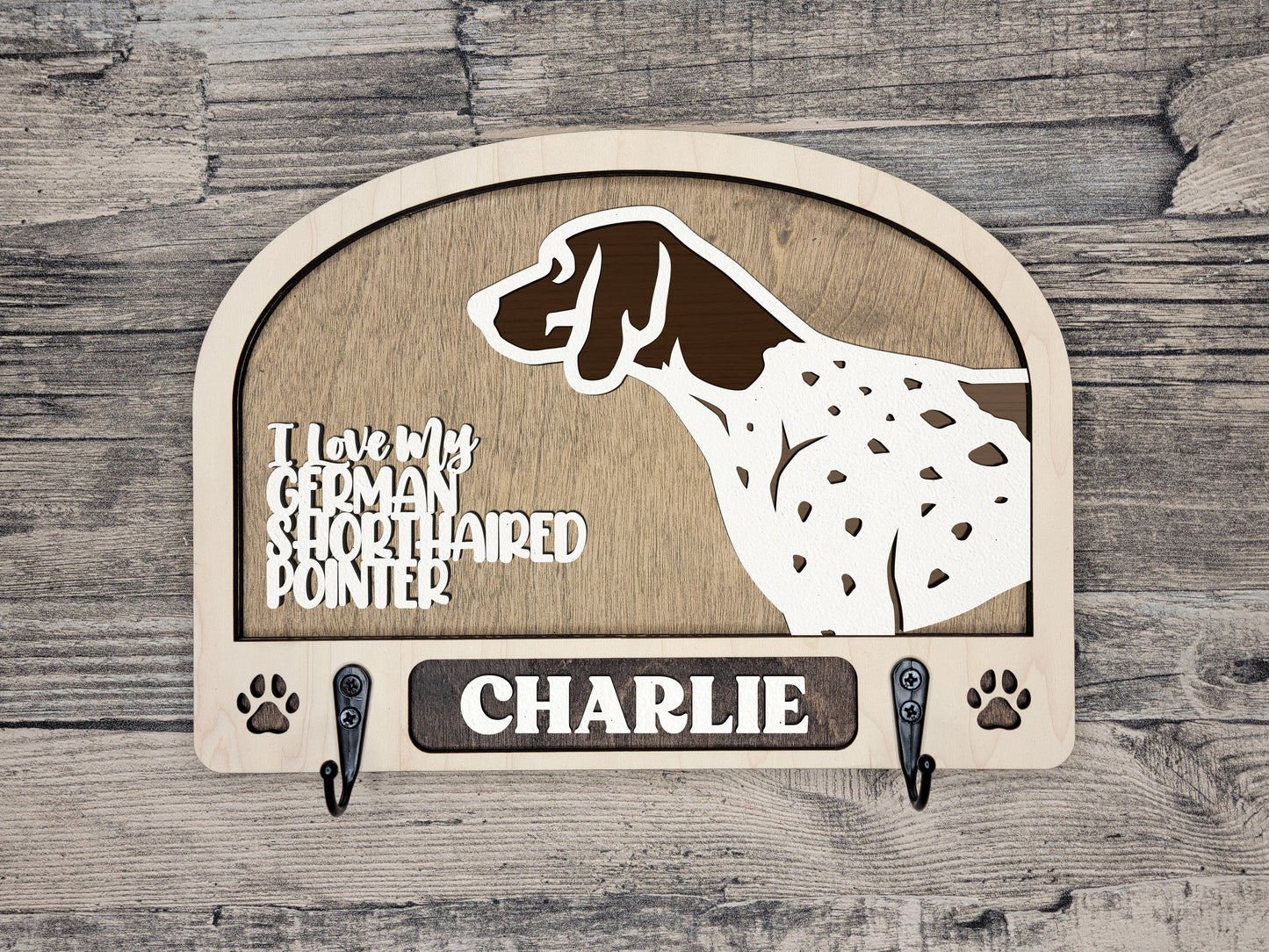 German Shorthaired Pointer Leash Holder
