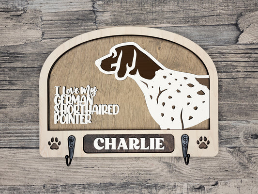 German Shorthaired Pointer Leash Holder