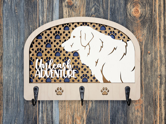 Golden Retriever Leash Holder