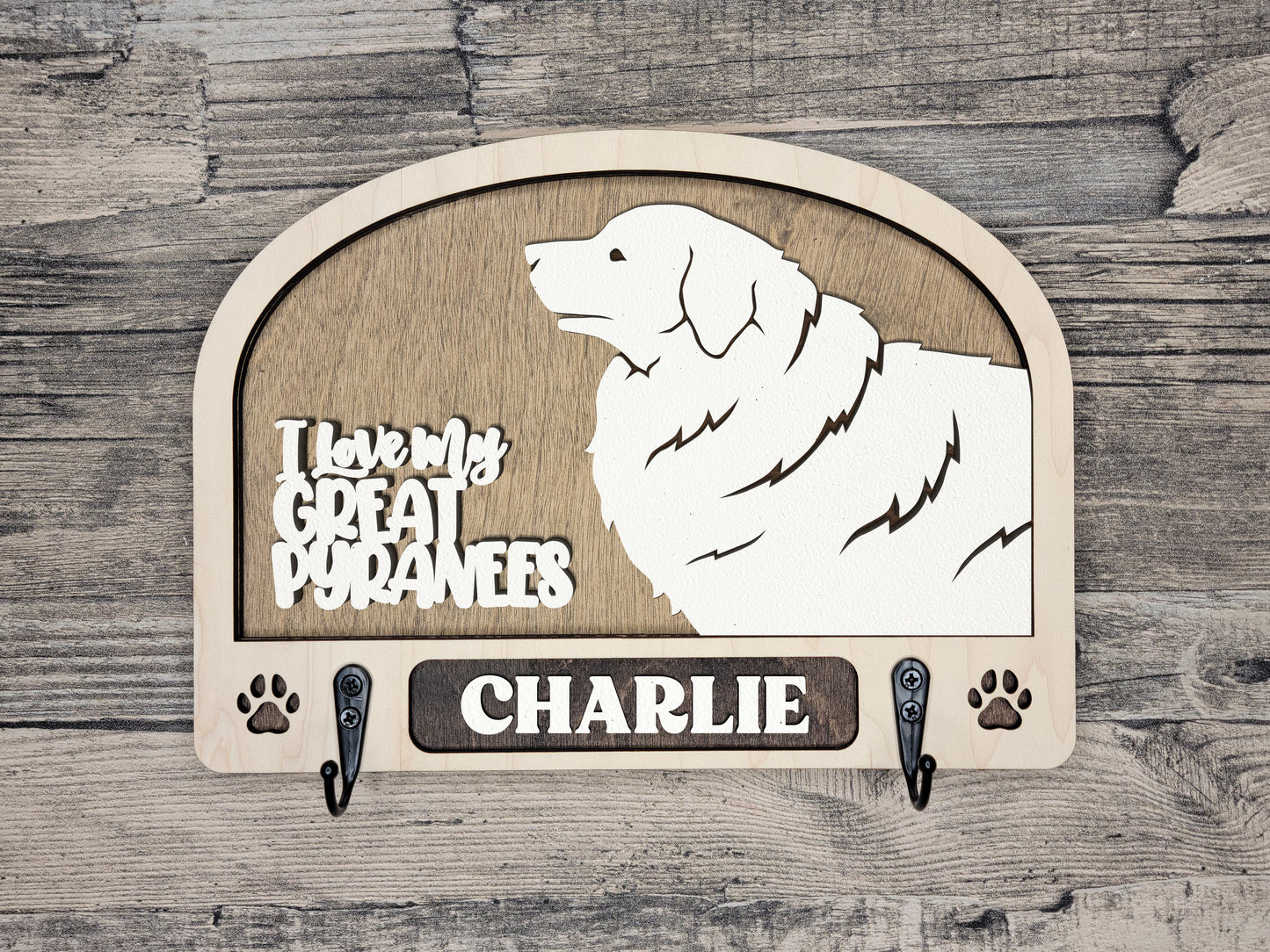 Great Pyranees Leash Holder