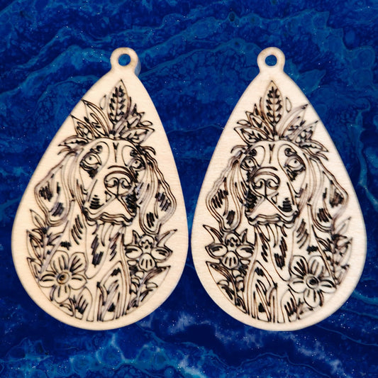 German Pointer Earrings