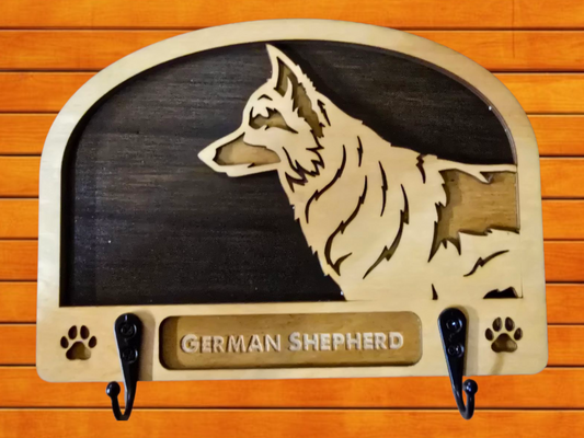 German Shepherd Leash Holder