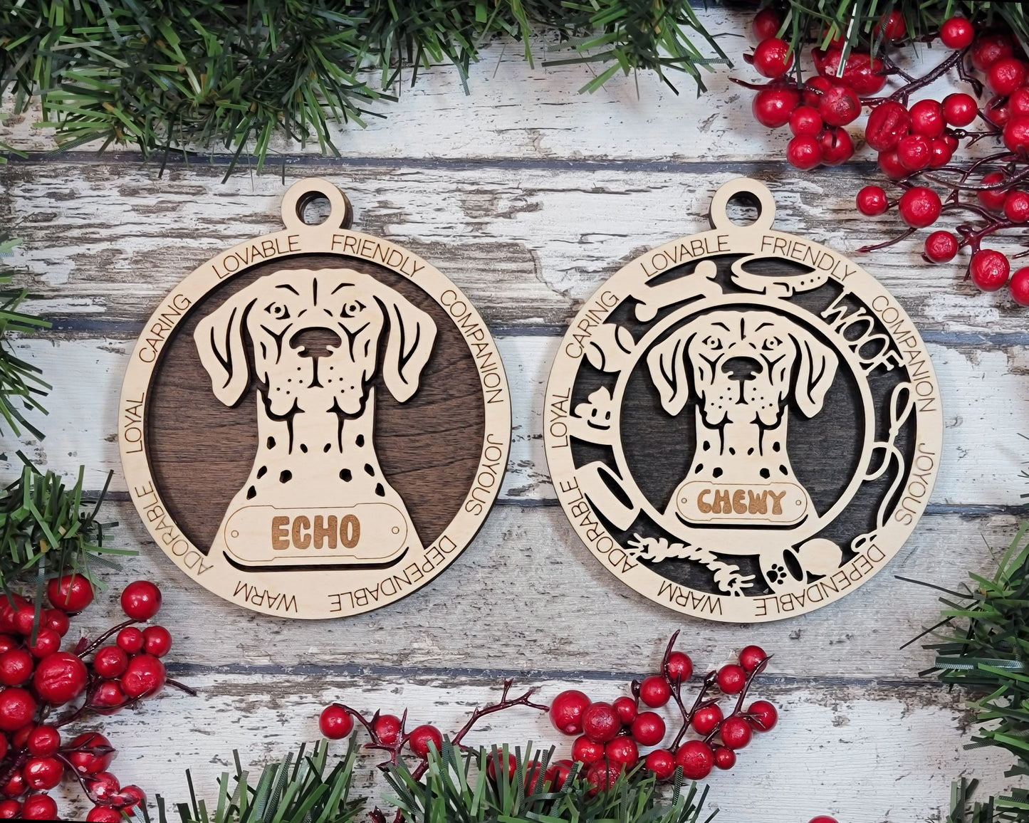 Adorable Dog Ornaments Pack 1