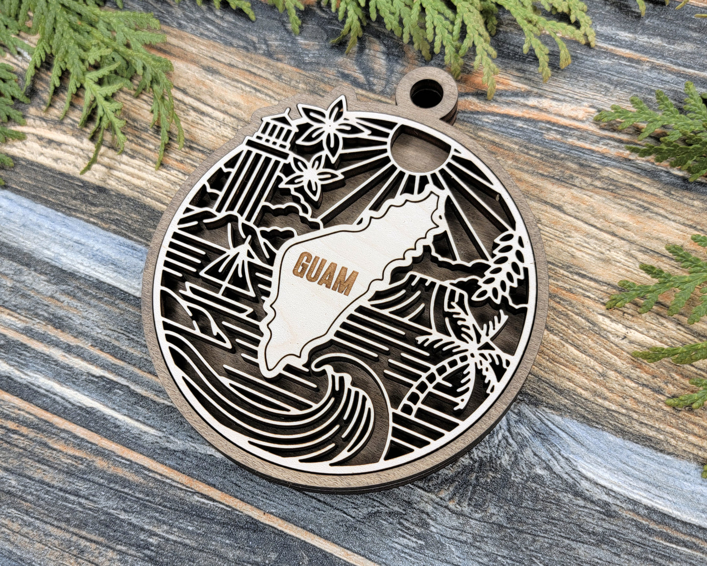 Guam State Heritage Ornament