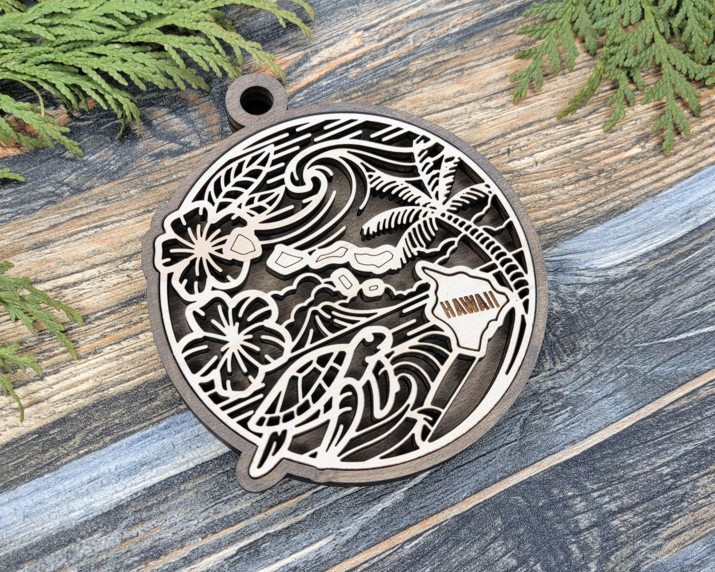 Hawaii State Heritage Ornament