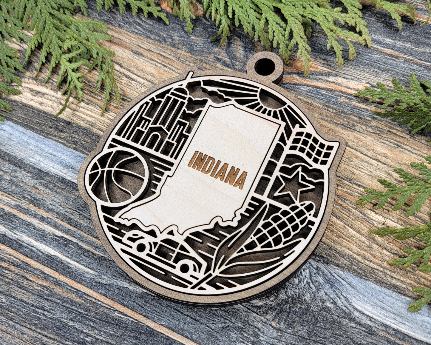 Indiana State Heritage Ornament