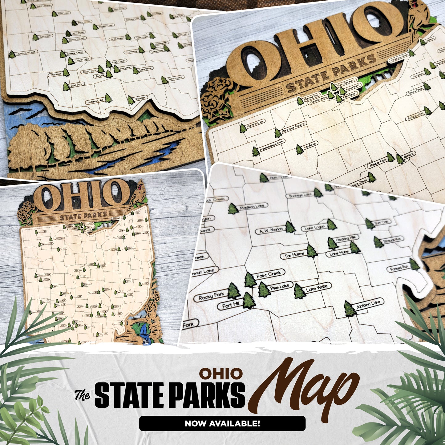 Ohio State Park Map
