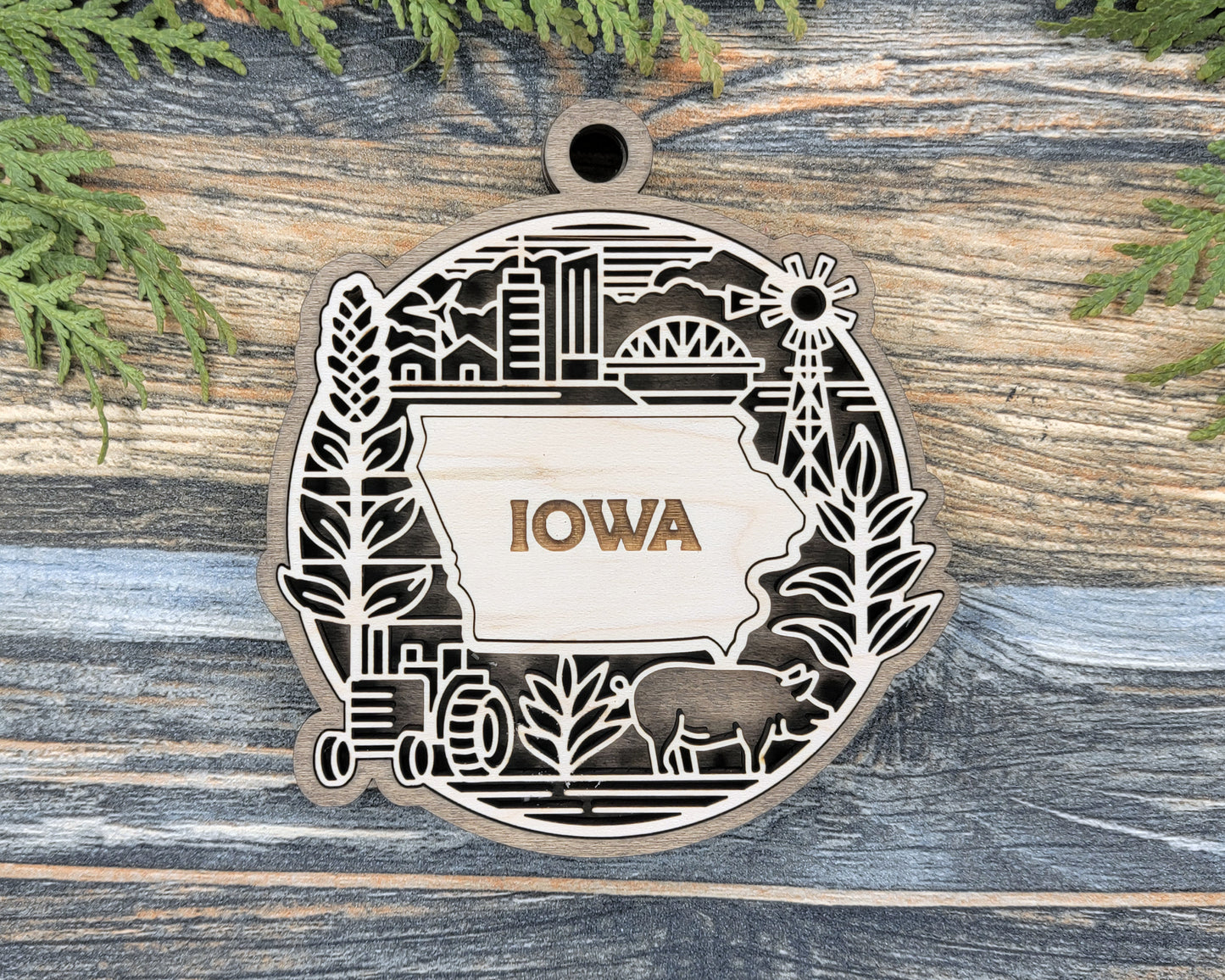 Iowa State Heritage Ornament