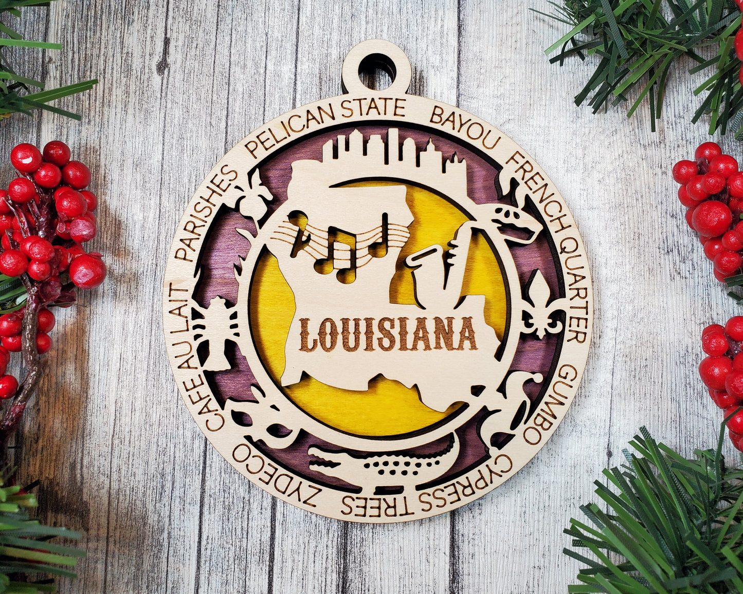 Louisiana State Ornament (19)