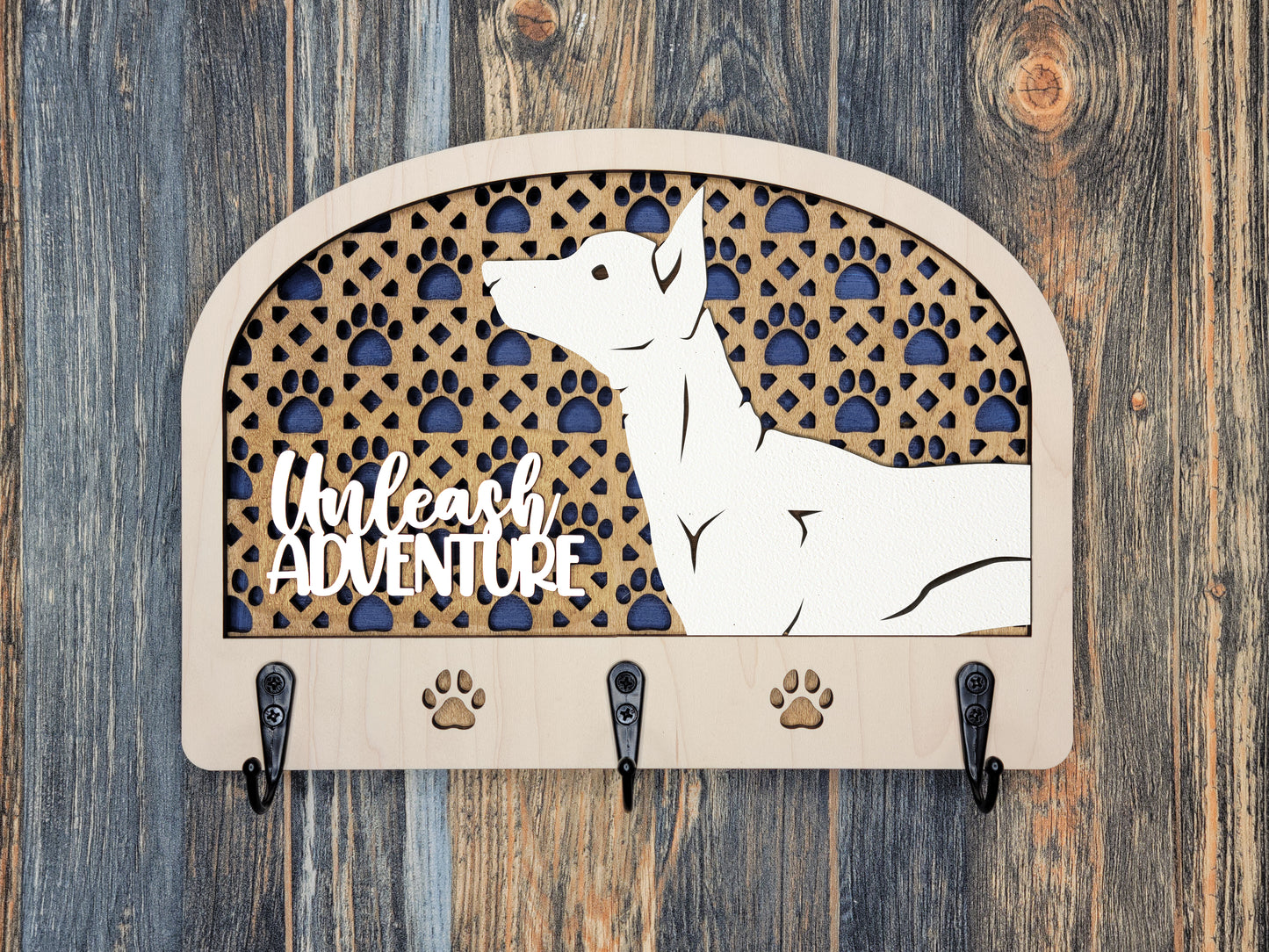 Mexican Hairless Dog Leash Holder