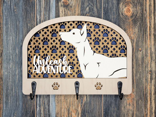 Mexican Hairless Dog Leash Holder