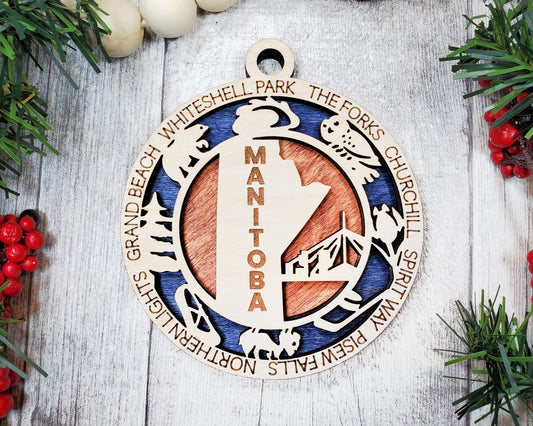 Manitoba Provincial Ornament