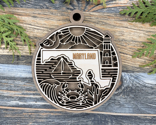 Maryland State Heritage Ornament