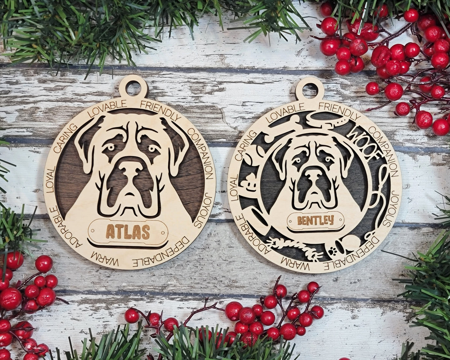 Adorable Dog Ornaments Pack 1