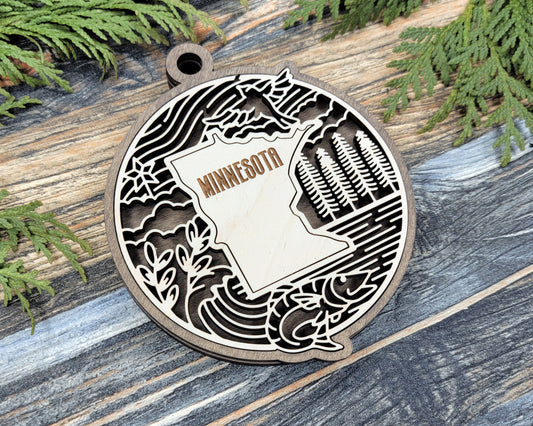 Minnesota State Heritage Ornament