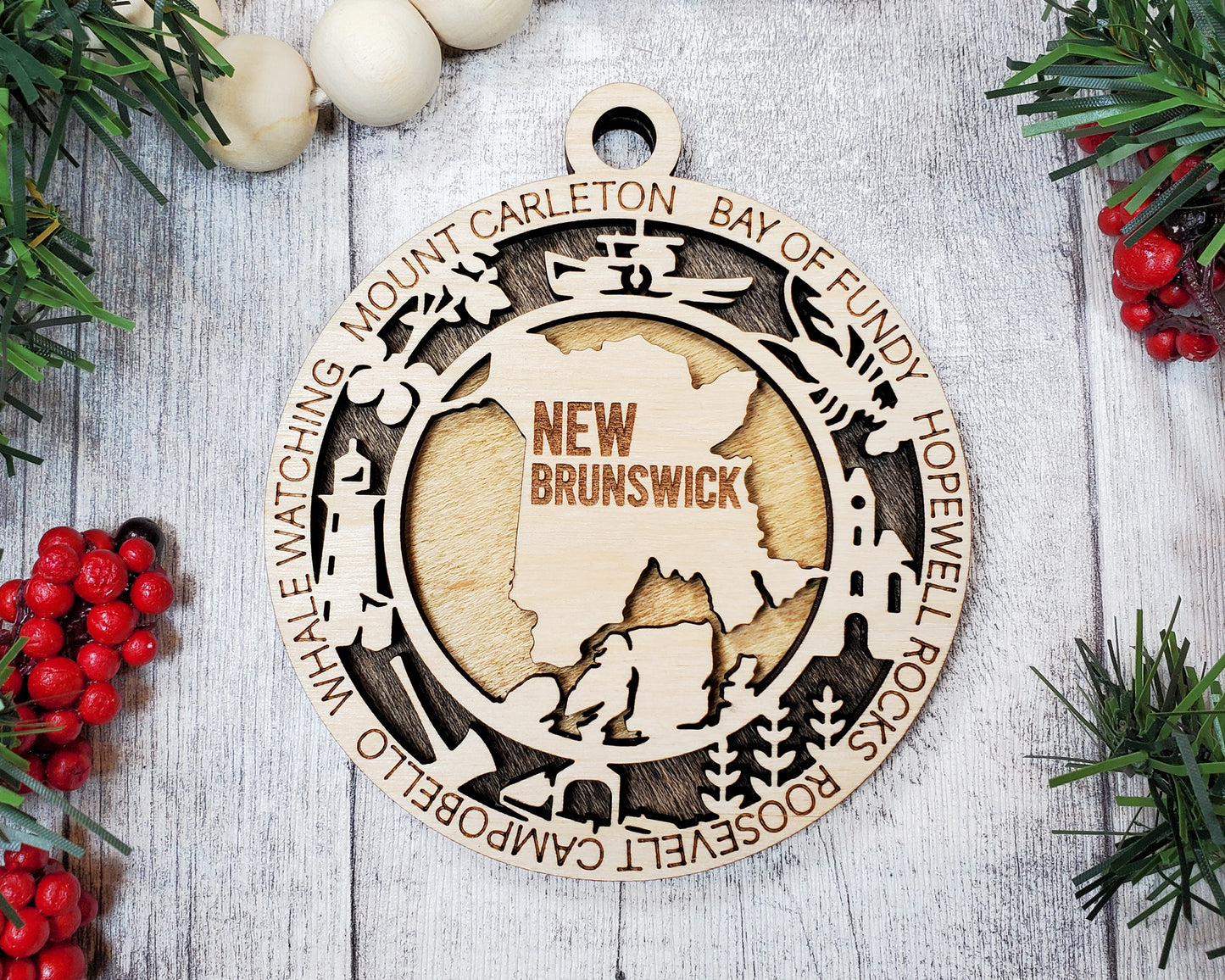New Brunswick Provincial Ornament