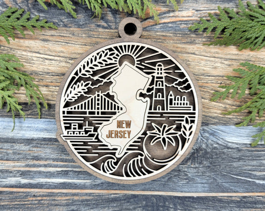 New Jersey State Heritage Ornament