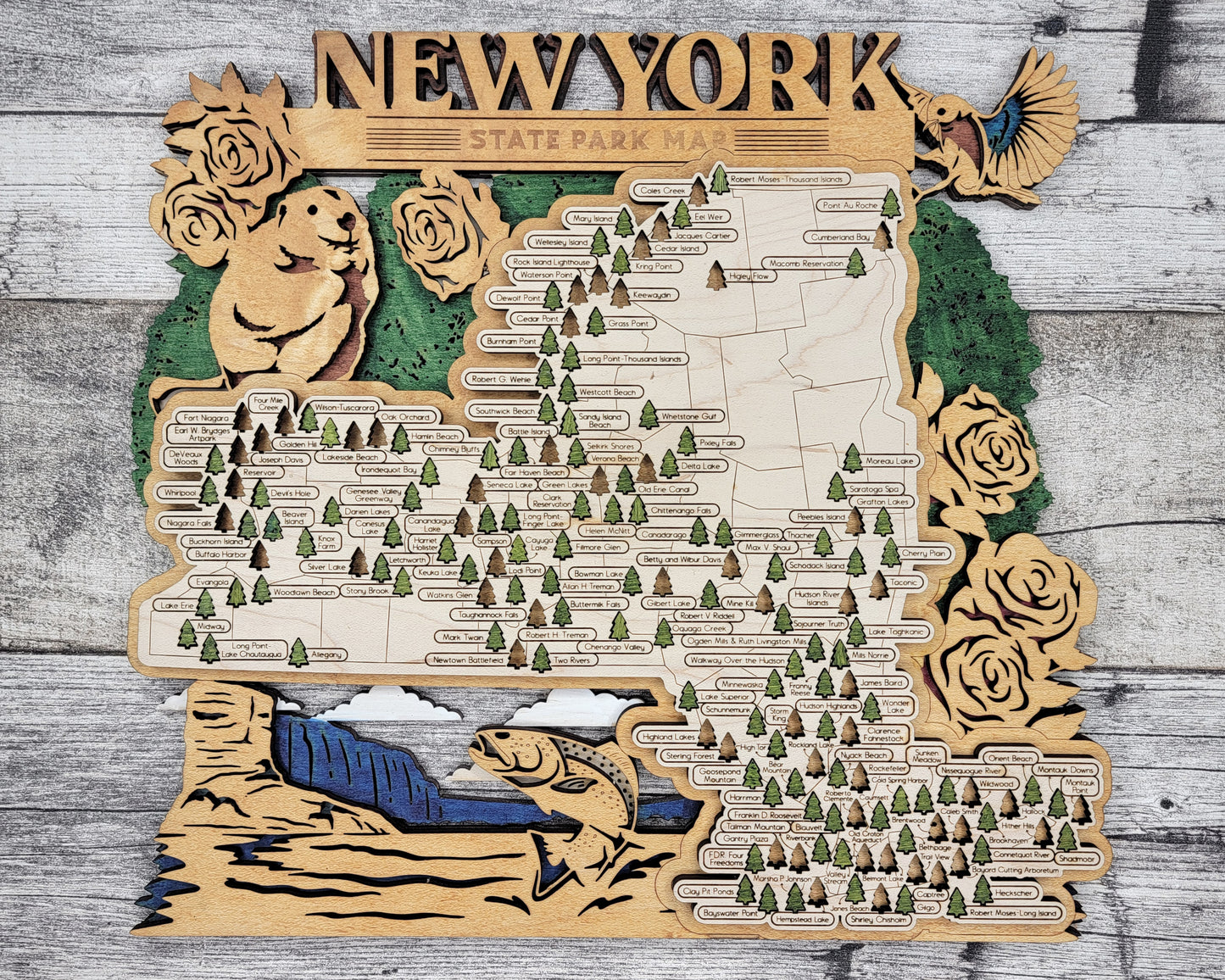 New York State Park Map