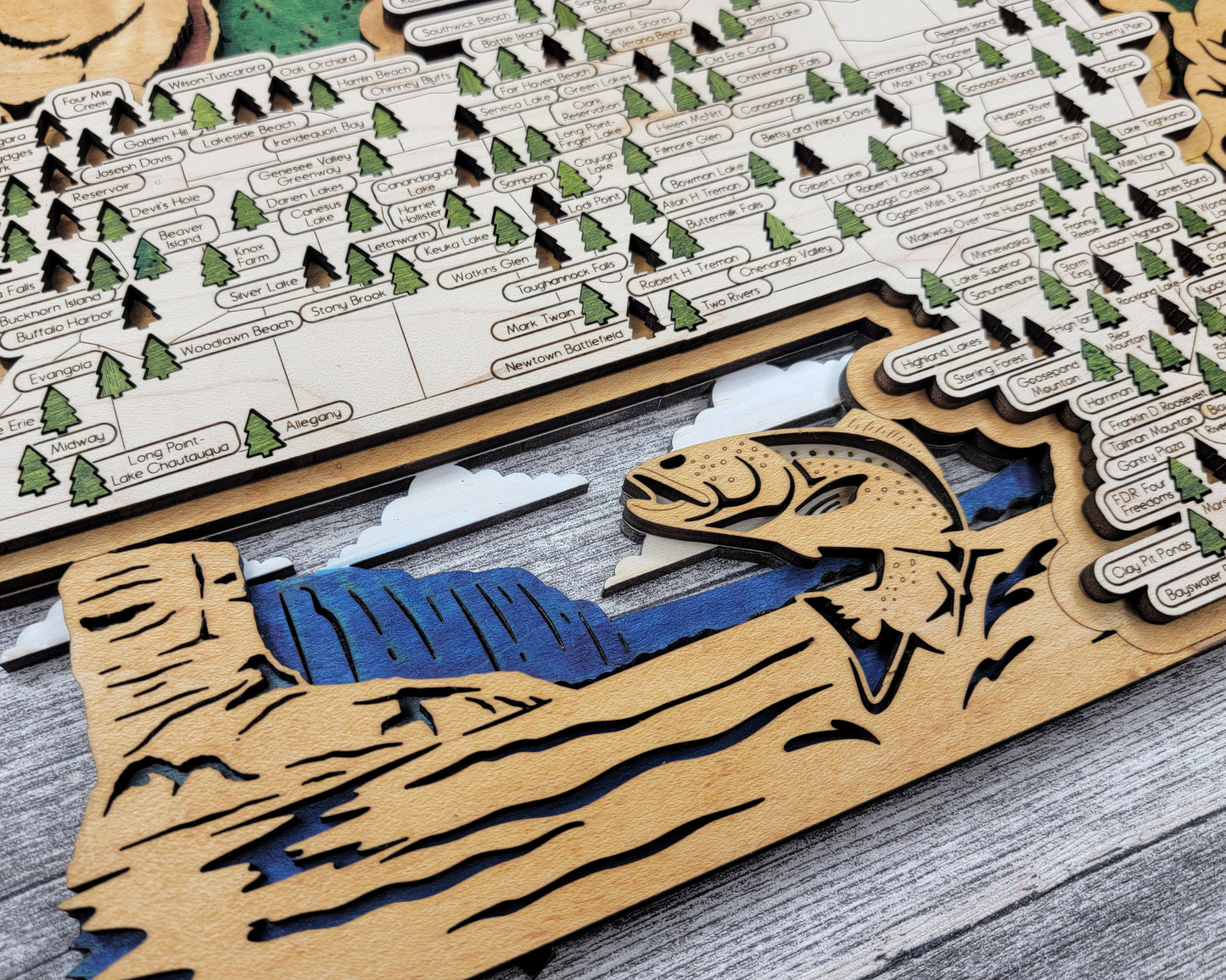 New York State Park Map