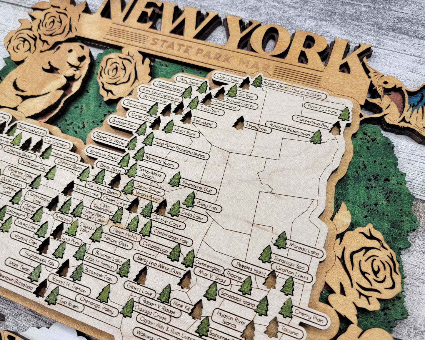 New York State Park Map