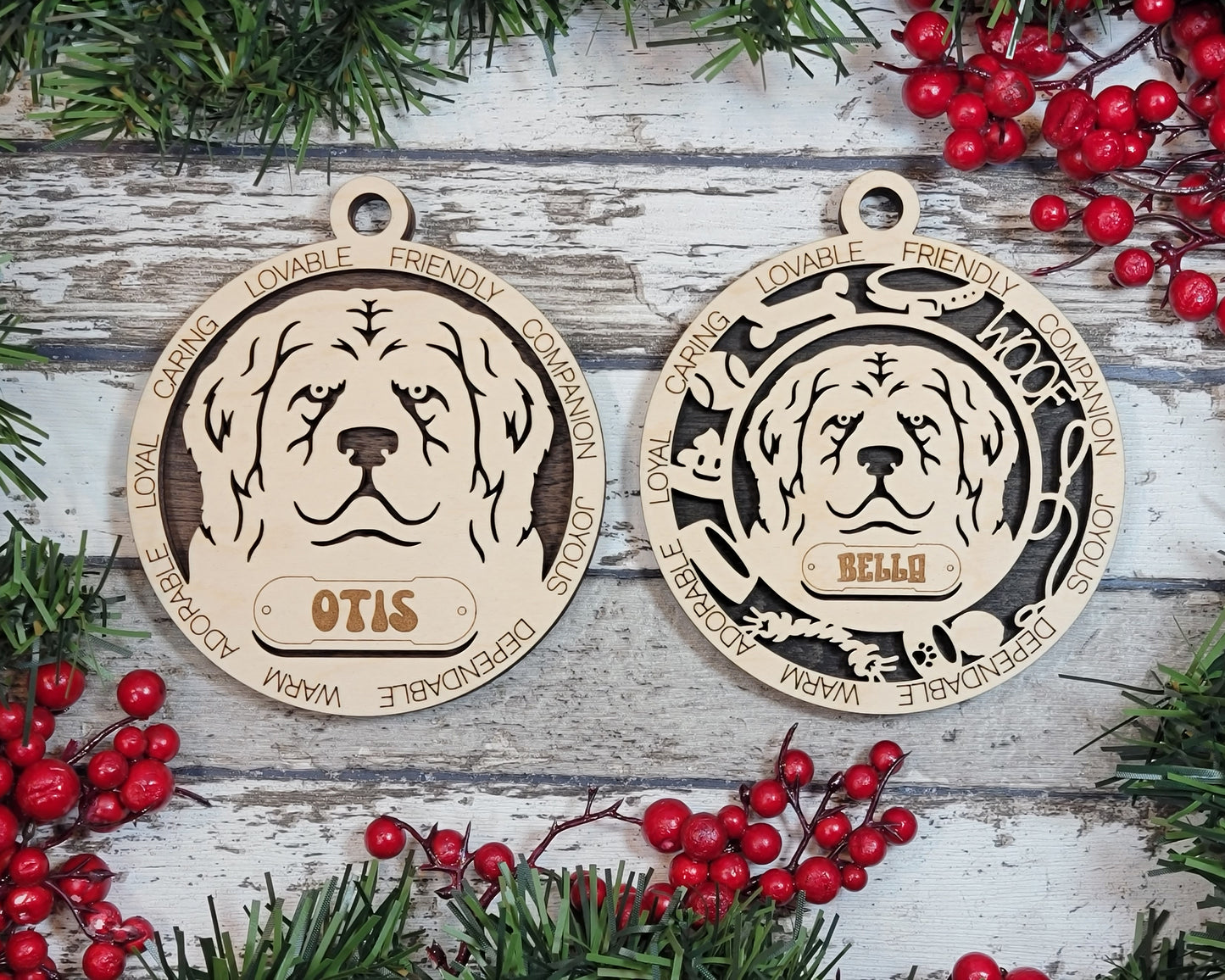 Adorable Dog Ornaments Pack 1
