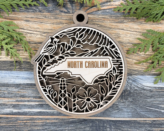 North Carolina State Heritage Ornament