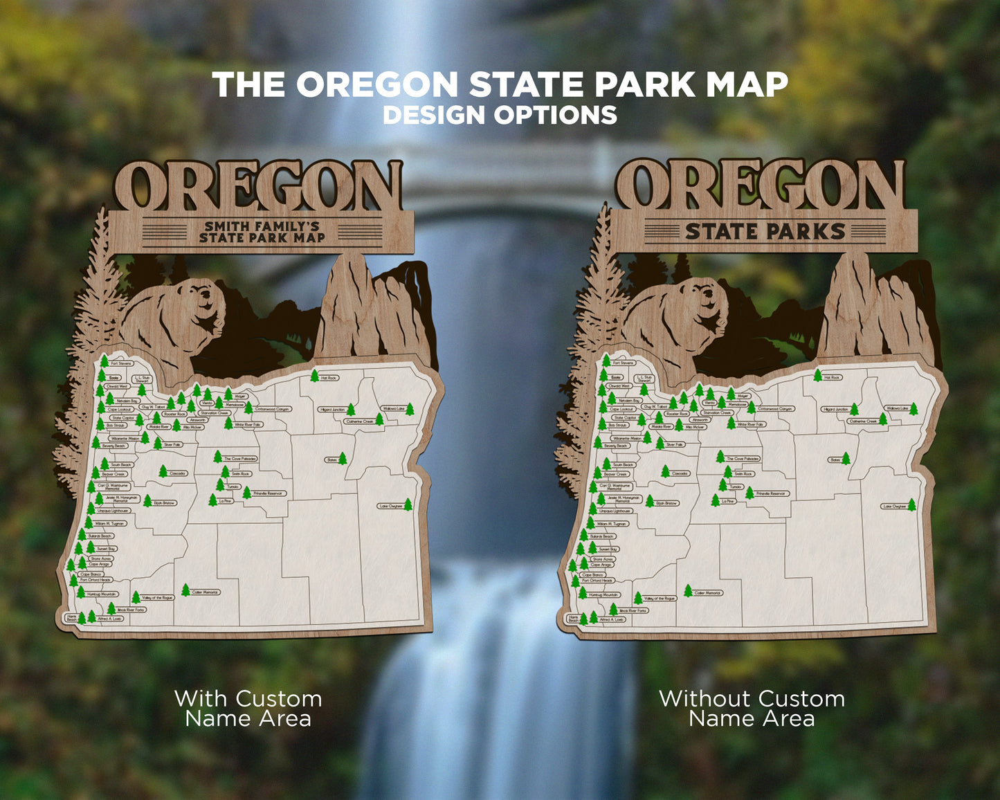 Oregon State Park Map