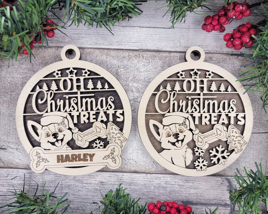 Pawsome Ornament - Oh Christmas Treats