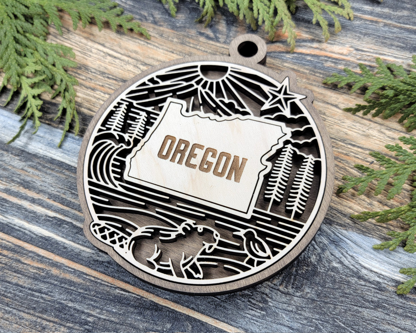 Oregon State Heritage Ornament