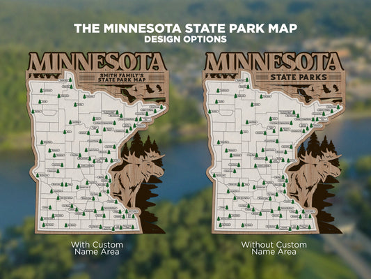 Minnesota State Park Map