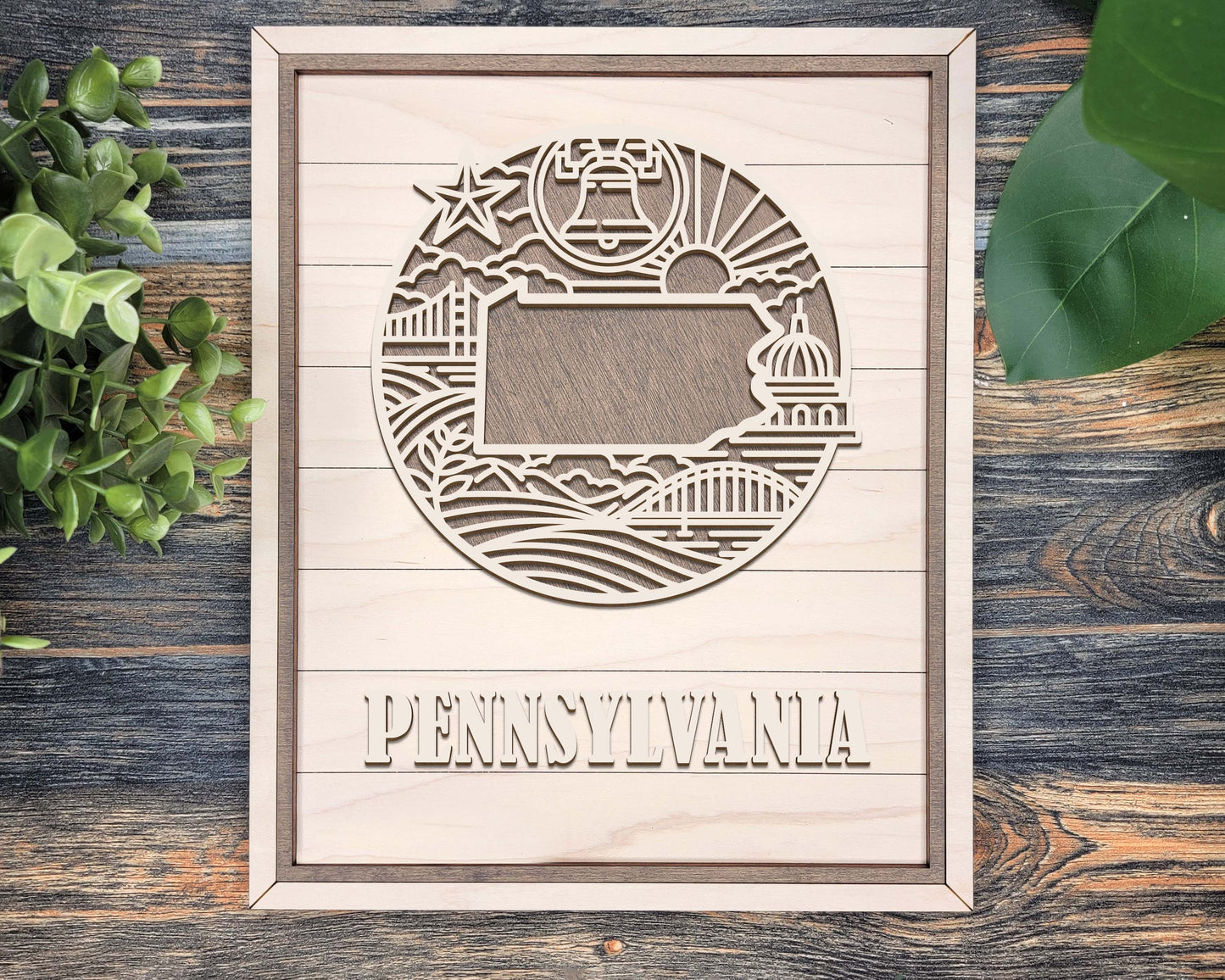 Pennsylvania Heritage Frame Pop Sign