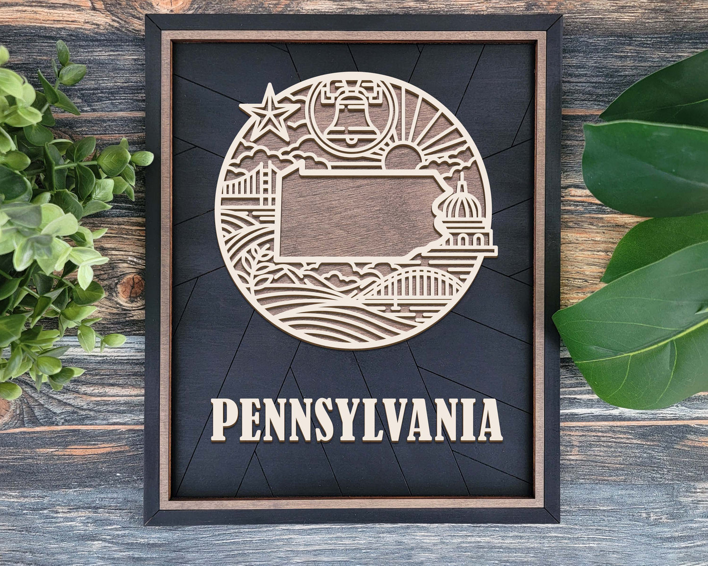 Pennsylvania Heritage Frame Pop Sign