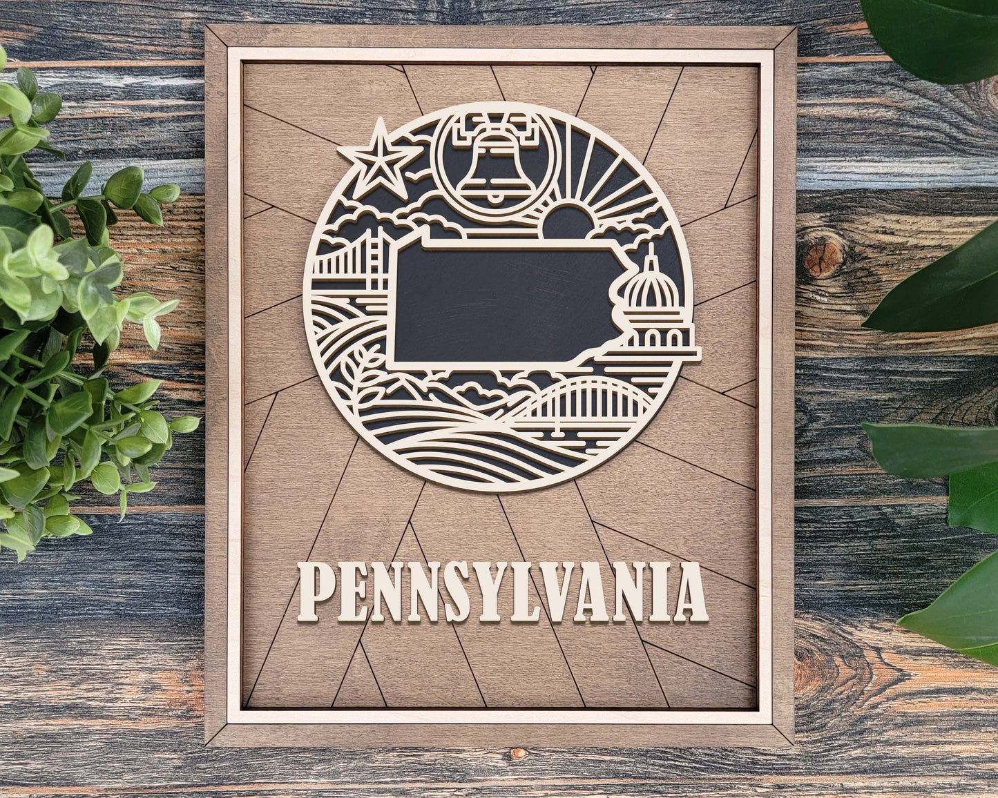 Pennsylvania Heritage Frame Pop Sign