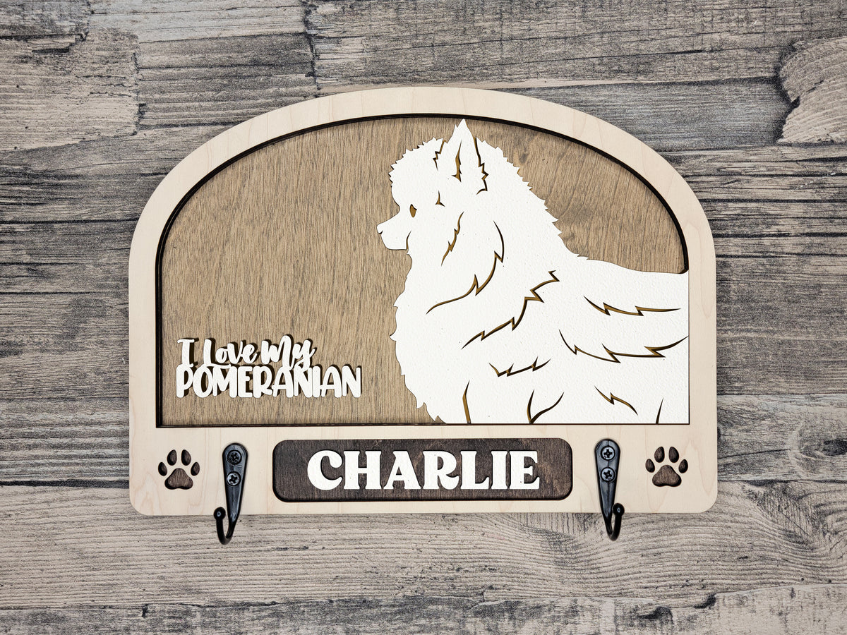 Pomeranian Leash Holder (87)