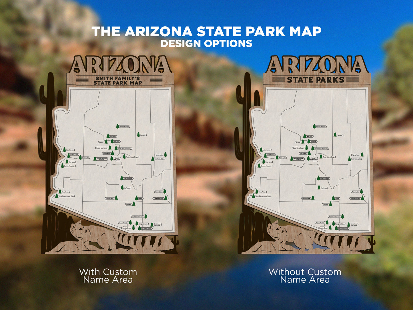 Arizona State Park Map